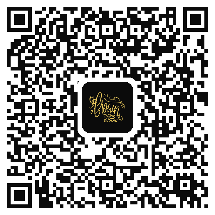 Scan to review Crown Ink Studio on Google